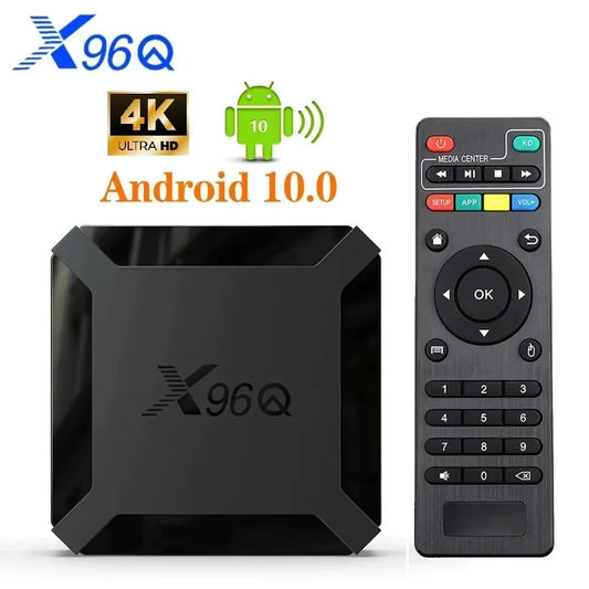 Q TV Box Android 10.0 4K Allwinner H313 Quad Core 2.4G Wifi Google Player Youtube Media Player 2GB 16GB Smart Set Top Box