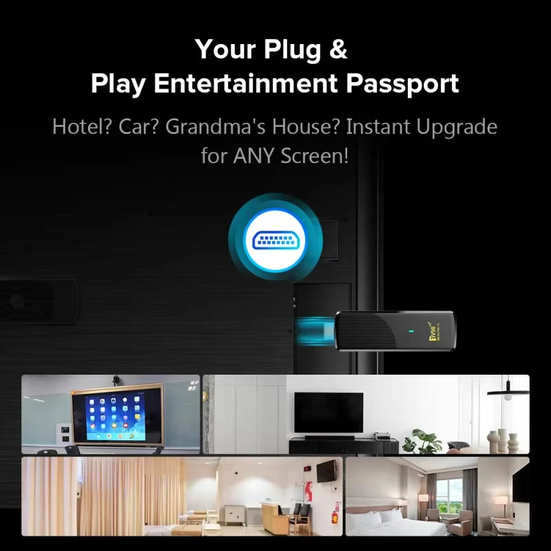 TV98 ATV X9 Smart TV Stick Android14 Allwinner H313 OTA 8GB 128GB Support 8K 4K Media Player 4G 5G Wifi6 HDR10 Voice Remote Iptv