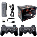 X2 Retro Video Game Console Stick HD 64GB Retro Classical Games Dual Wireless Controllers Video Game Consoles for Gift
