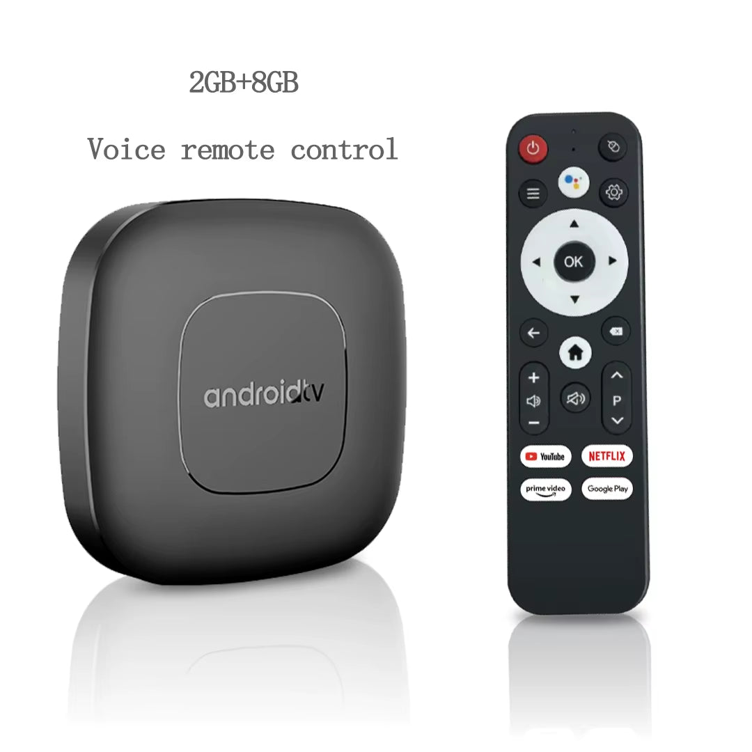 Android16 Smart Home Theater TV Box Allwinnerh313 Google Assistant Netflix Streaming Bluetooth Media Player 2G16G 2.4G5G Wifi T1