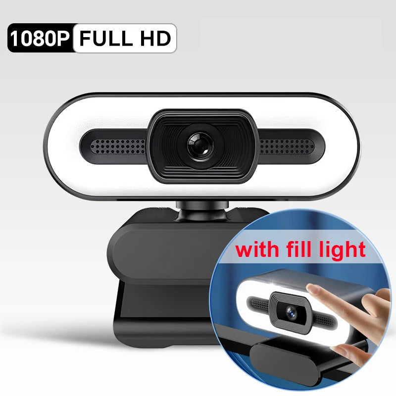 4K Webcam Video Camera 2K Autofocus Streaming Web Cam with Microphone Full HD 1080P Webcams for Pc/Computer/Laptop