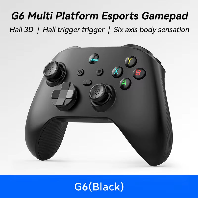 G6 Wireless Bluetooth Mobile Game Controller with Hall Trigger and Hall Joystick Supporting Switch/Pc