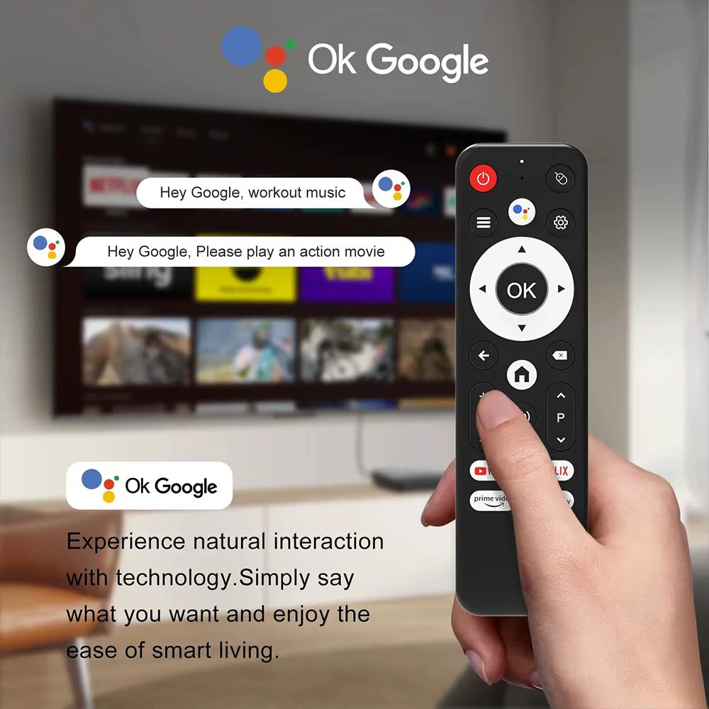 TV Box H96 MAX S905L3 Android 14.0 Set-Top Box BT Remote Control 4K Quad Core Media Player Home Smart Set Top TV Box 2GB 8GB