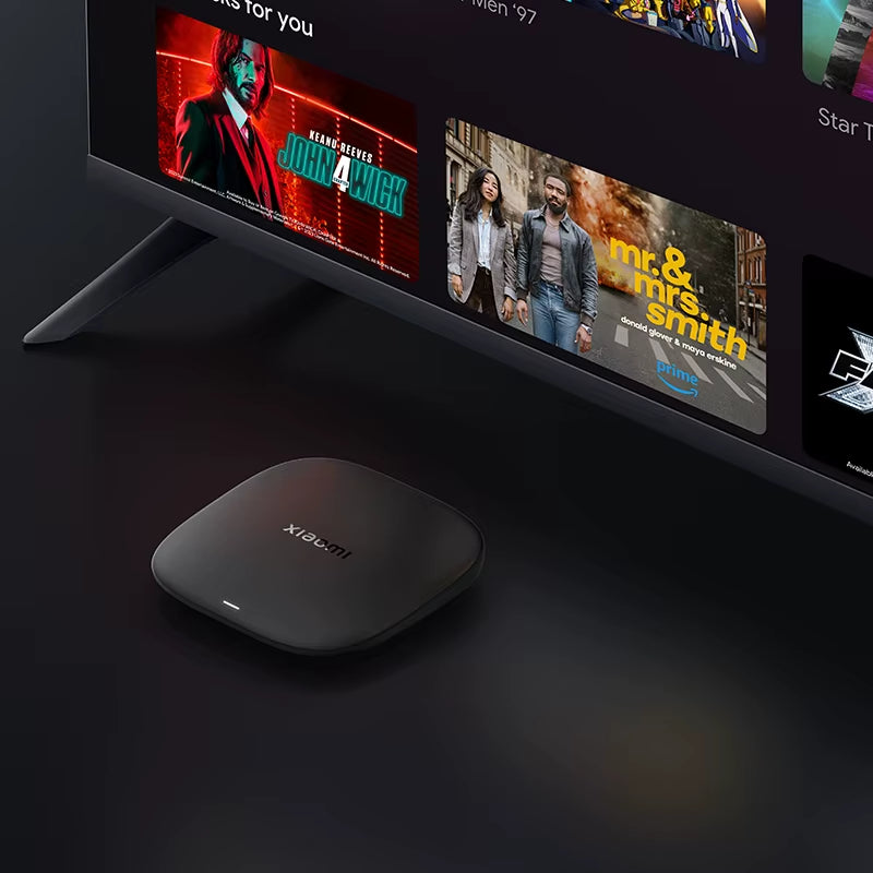 【Brand+】 TV Box S 3Rd Gen 4K Ultra HD Bluetooth 5.2 Wifi6 32GB ROM Google TV Google Assistant Smart Media Player