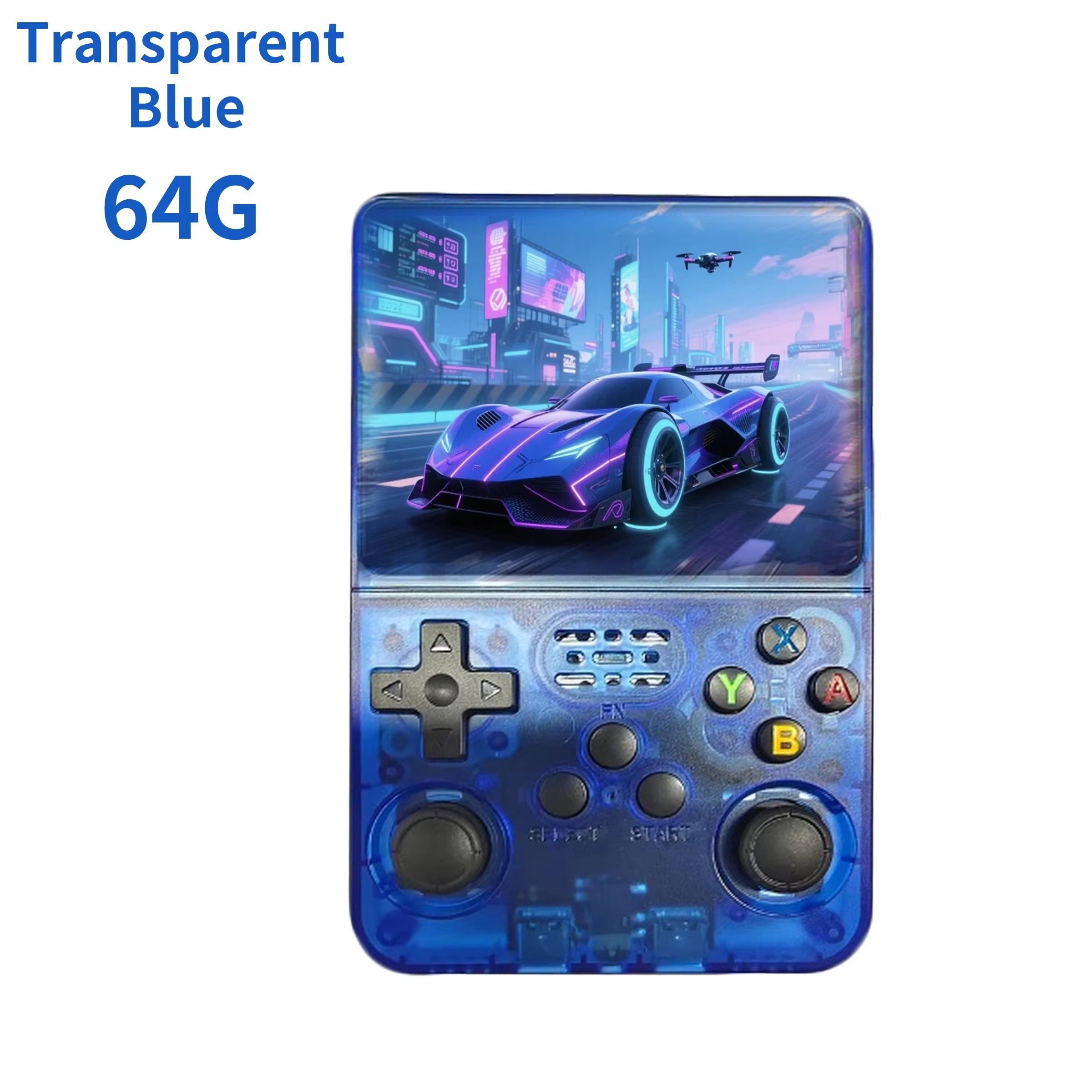 R36S Retro Handheld Video Game Console ARKOS System 3.5 Inch IPS Screen Classic Portable Pocket Video Player 128G Games Boy Gift