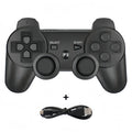 Wireless Bluetooth Gamepad for PS3 - SIXAXIS Motion Controller with USB Charging Cable, Compatible with Sony Playstation 3