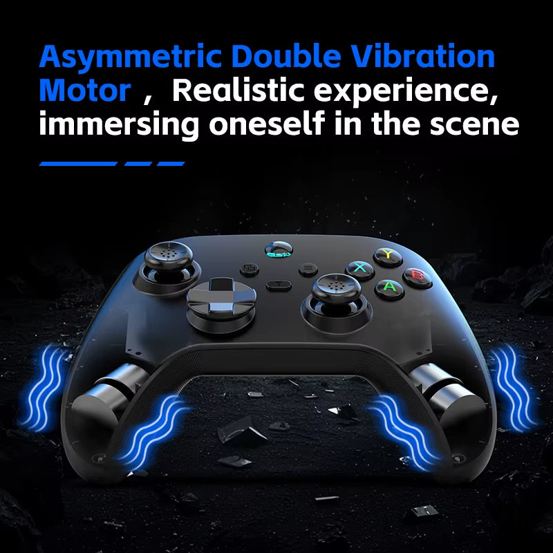 G6 Wireless Bluetooth Mobile Game Controller with Hall Trigger and Hall Joystick Supporting Switch/Pc