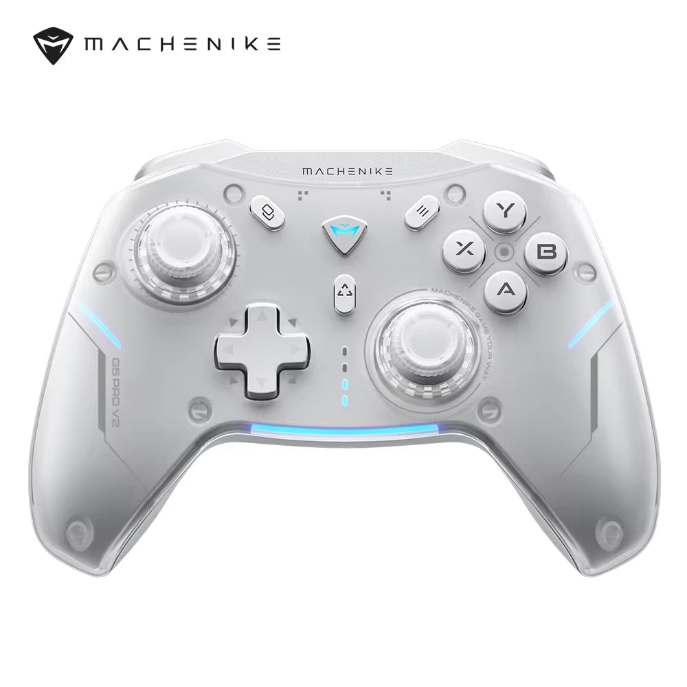 Machenike G5Pro V2 Wireless Gaming Controller for Pc/Ns/Mobile Hot-Swaptable Joystick 1000Hz Polling Rate with RGB Charging Dock