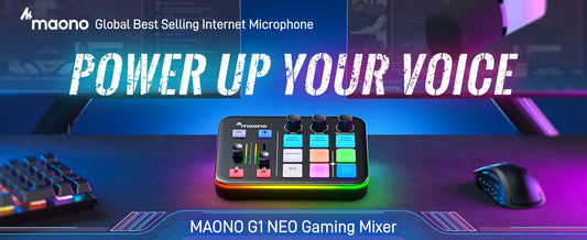 MAONO G1 NEO audio mixer product view